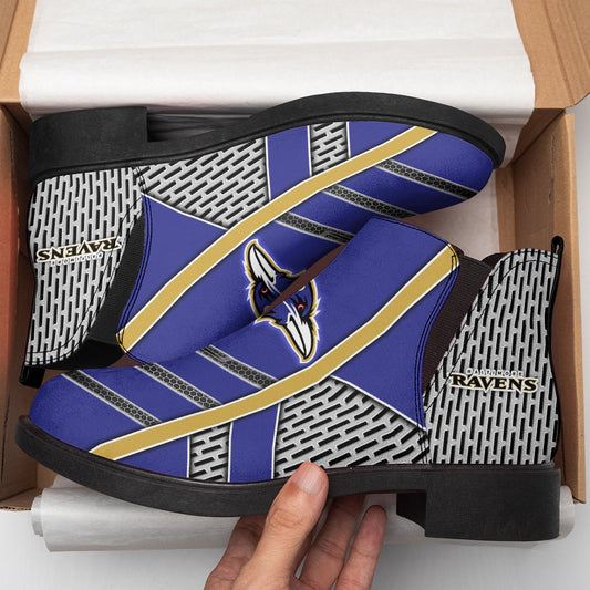 Baltimore Ravens Comfort & Fashion Short Boots BG55