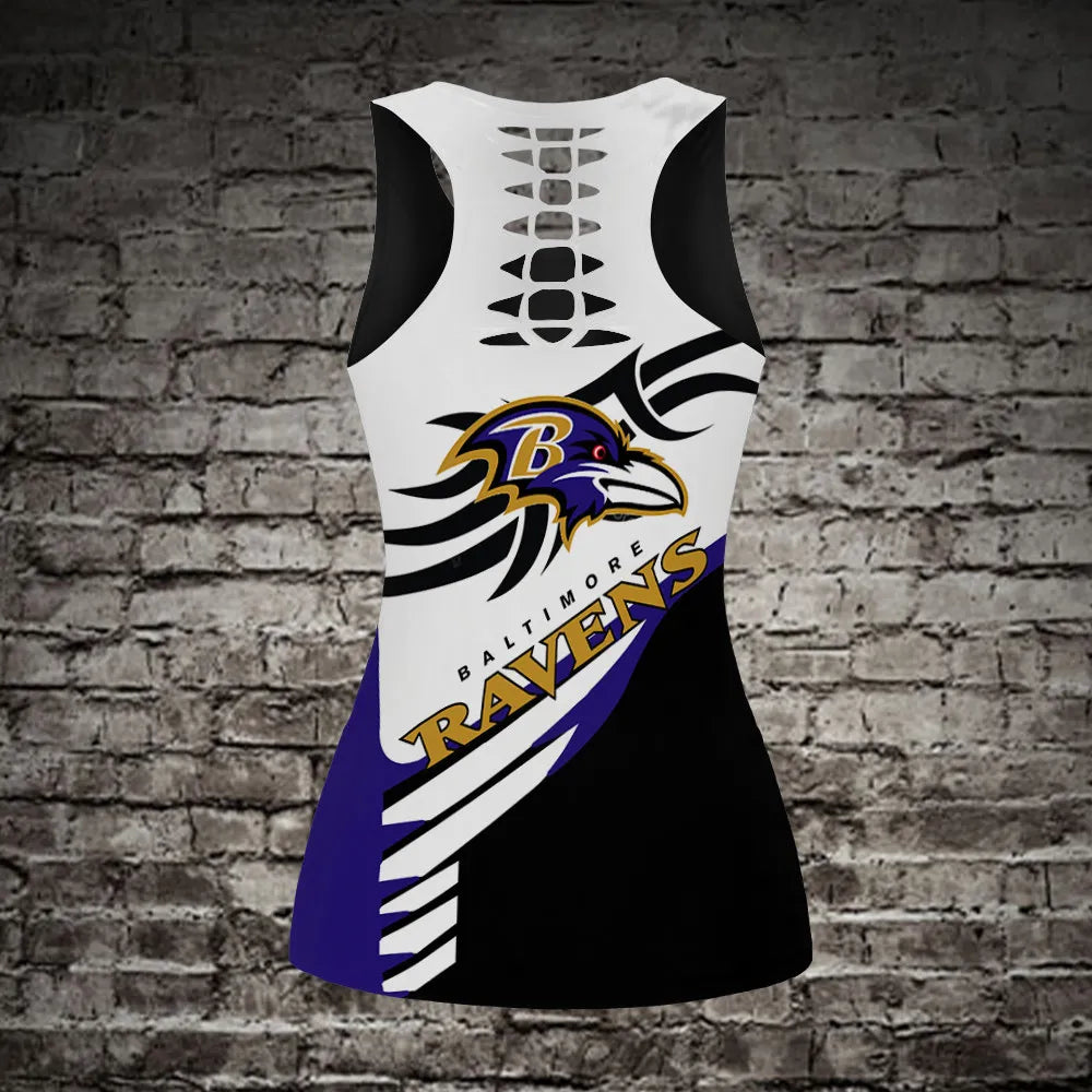 Baltimore Ravens Leggings And Tank Top Limited 024