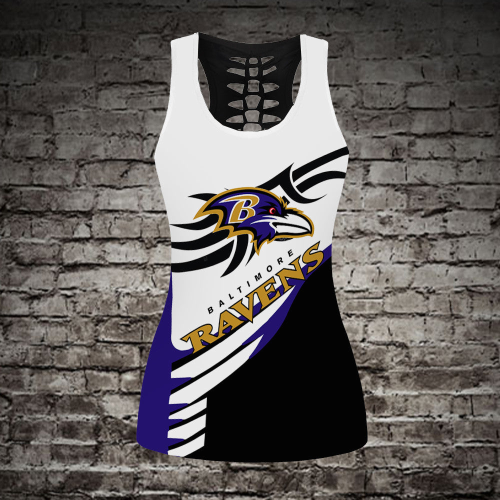 Baltimore Ravens Leggings And Tank Top Limited 024