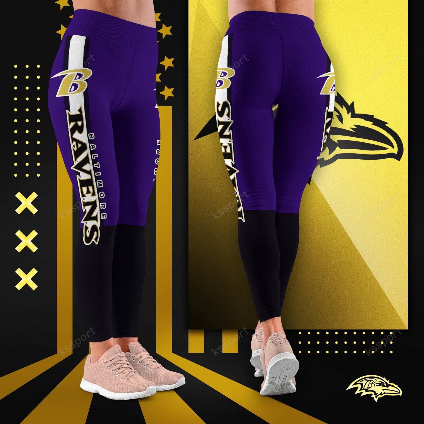 Baltimore Ravens Leggings BG138