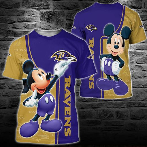 Baltimore Ravens Mickey All Over Printed 137