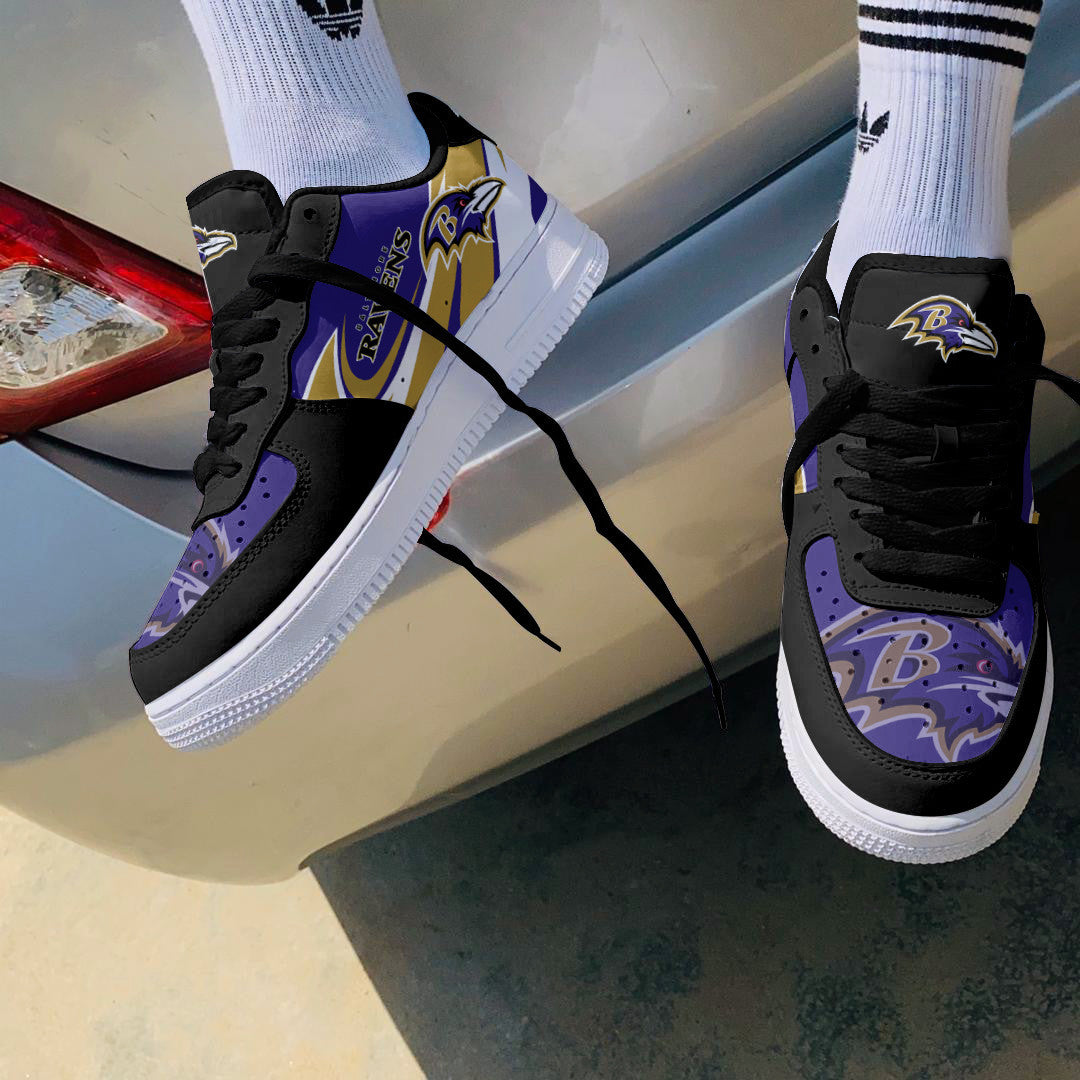 Baltimore Ravens Personalized AF1 Shoes 351
