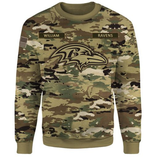 Baltimore Ravens Personalized All Over Printed 240