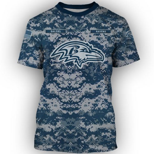 Baltimore Ravens Personalized All Over Printed 385