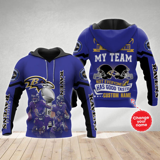 Baltimore Ravens Personalized All Over Printed 638
