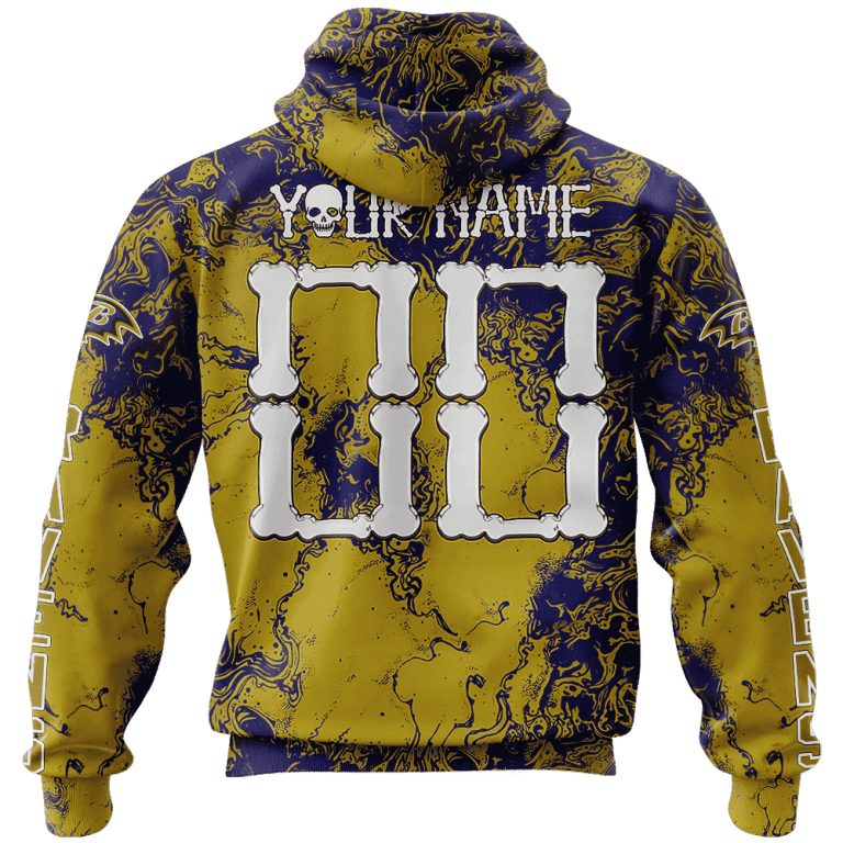 Baltimore Ravens Personalized All Over Printed BB316