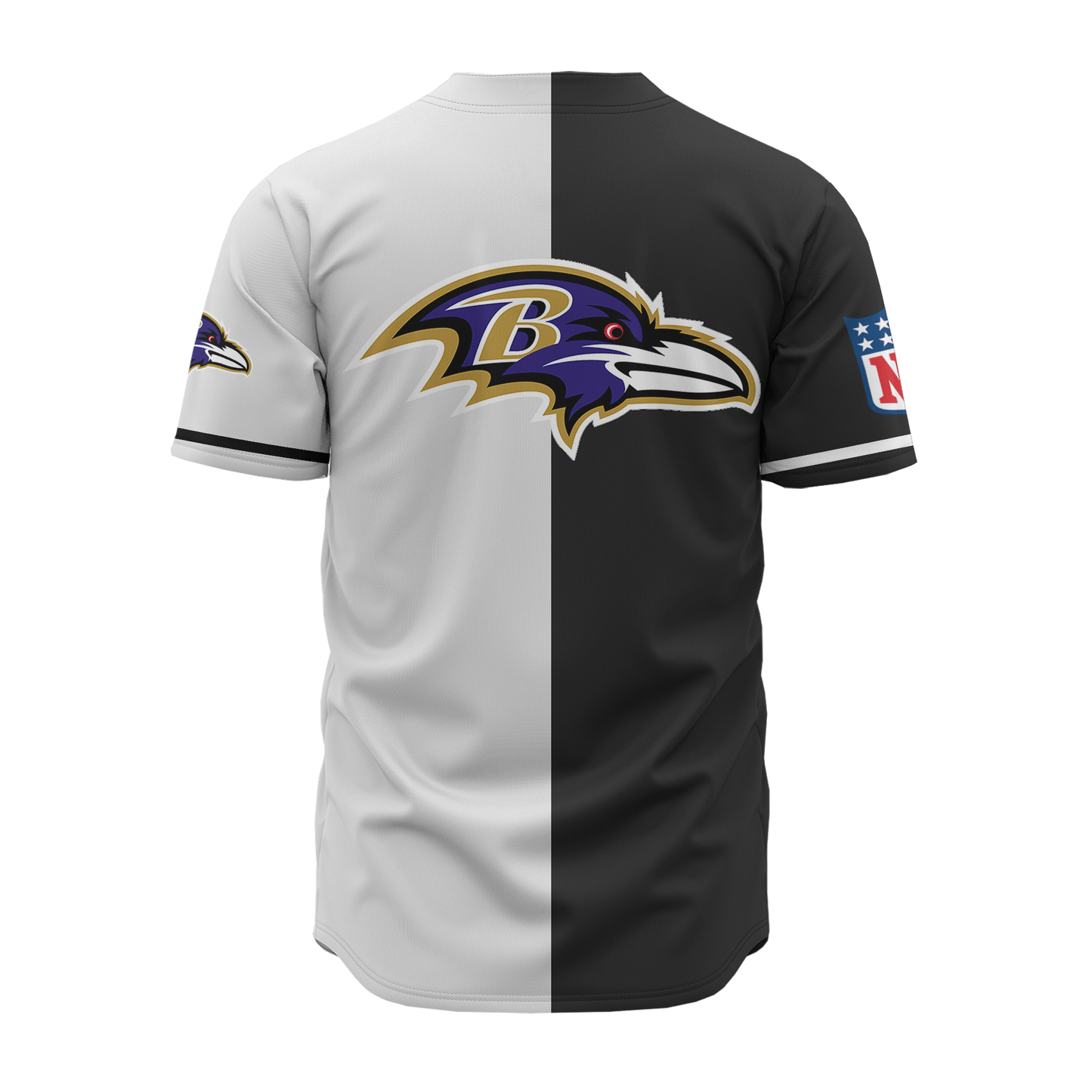 Baltimore Ravens Personalized Baseball Jersey 519