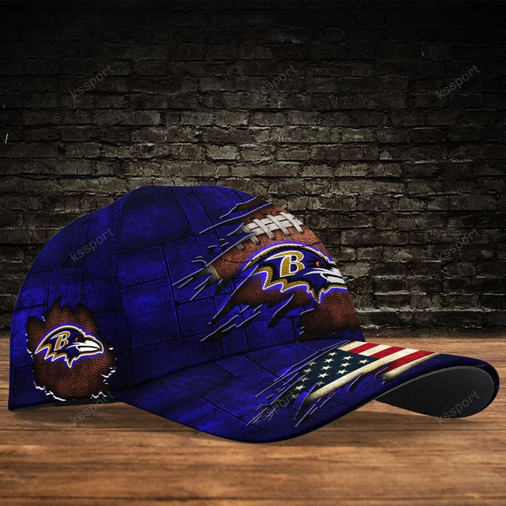 Baltimore Ravens Personalized Classic Cap BG218
