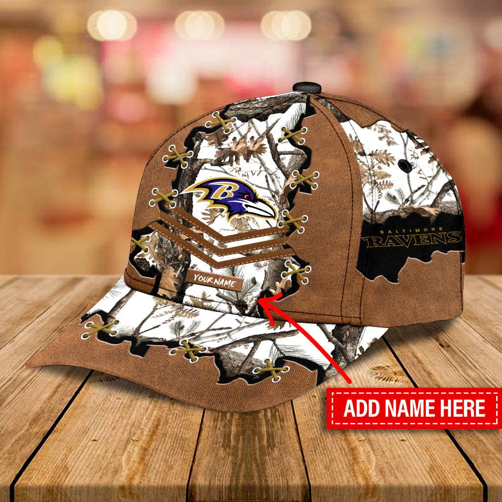 Baltimore Ravens Personalized Classic Cap BG968