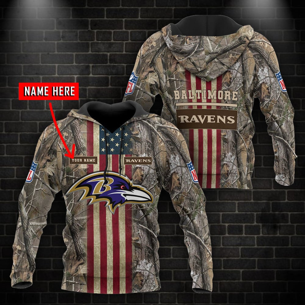 Baltimore Ravens Personalized Hoodie BB64