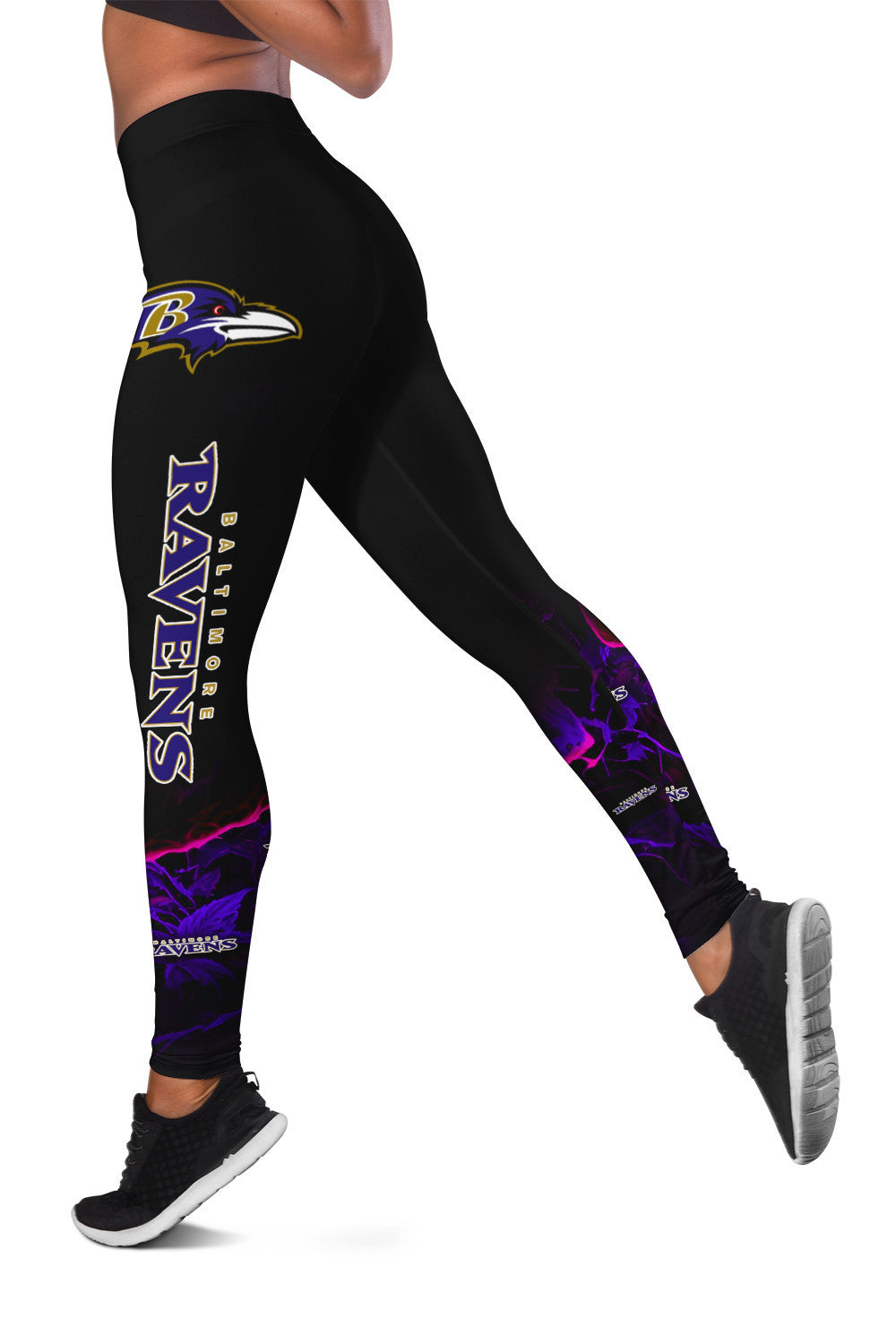 Baltimore Ravens Personalized Leggings And Tank Top BG109