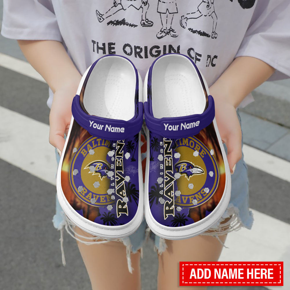 Baltimore Ravens Personalized Limited Clog BG175