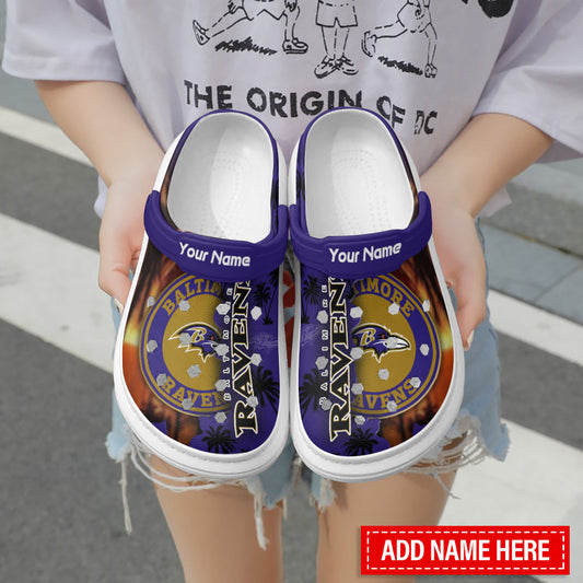 Baltimore Ravens Personalized Limited Clog BG175