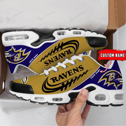 Baltimore Ravens Personalized Plus T-N Youth Sneakers BG03