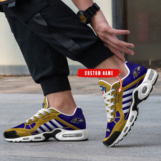 Baltimore Ravens Personalized Plus T-N Youth Sneakers BG137