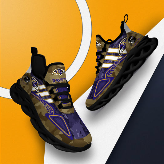Baltimore Ravens Personalized Yezy Running Sneakers BB266