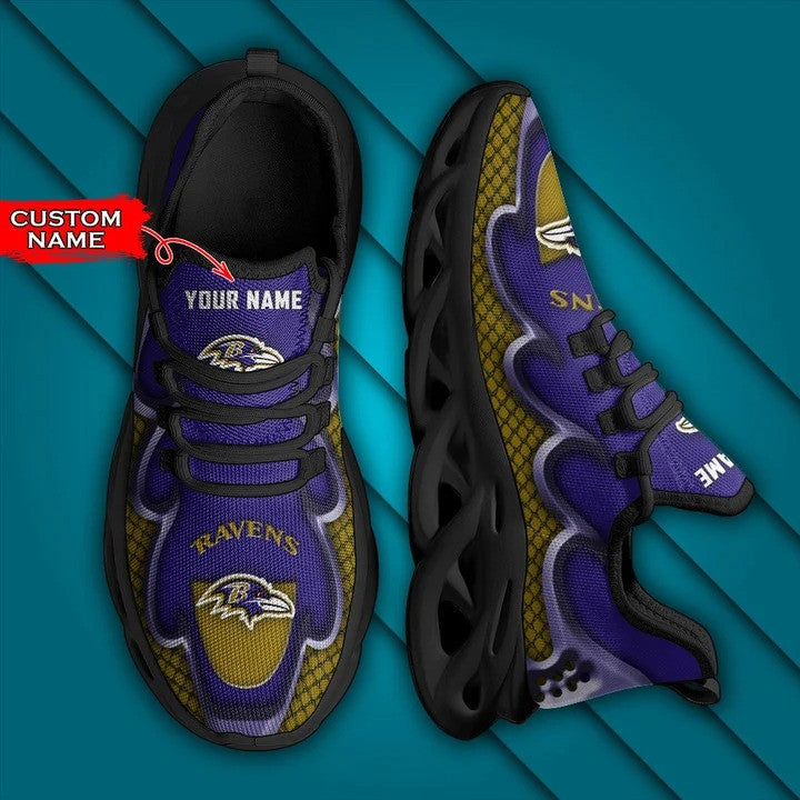 Baltimore Ravens Personalized Yezy Running Sneakers BG405