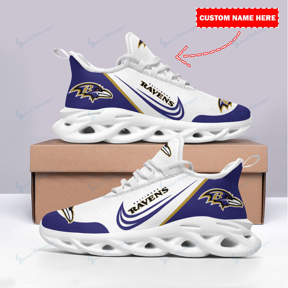 Baltimore Ravens Personalized Yezy Running Sneakers SPD113