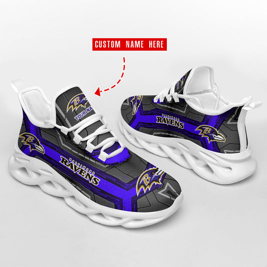 Baltimore Ravens Personalized Yezy Running Sneakers SPD401