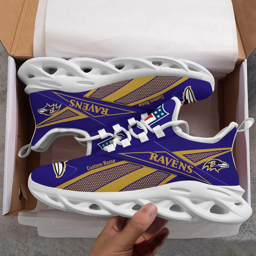 Baltimore Ravens Personalized Yezy Running Sneakers SPD515