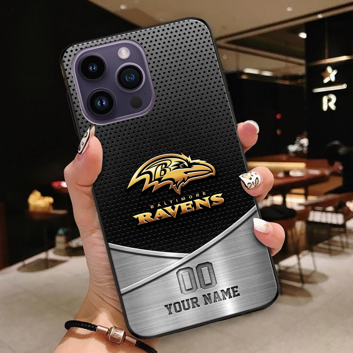 Baltimore Ravens Personalized Phone Case BGPC060
