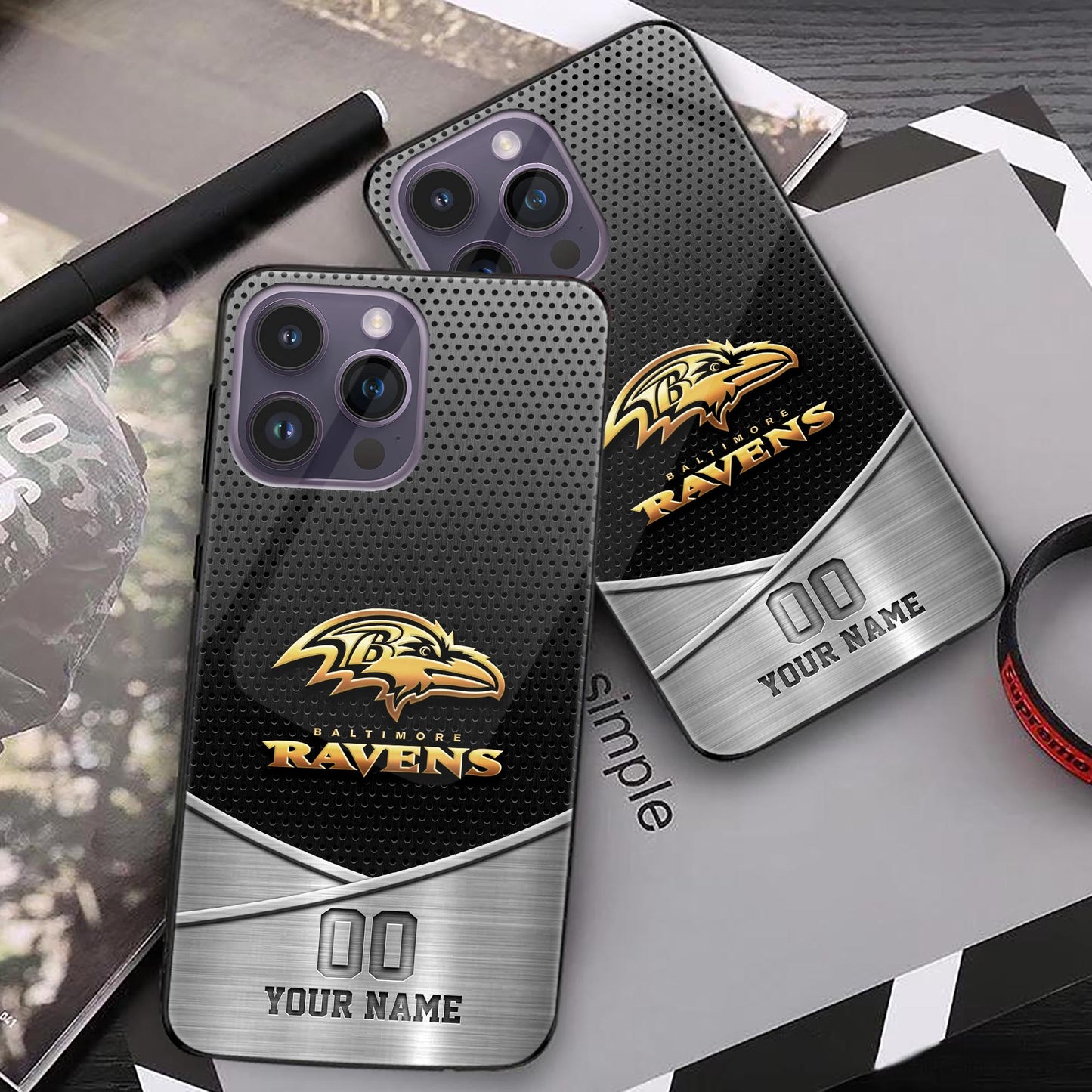Baltimore Ravens Personalized Phone Case BGPC060