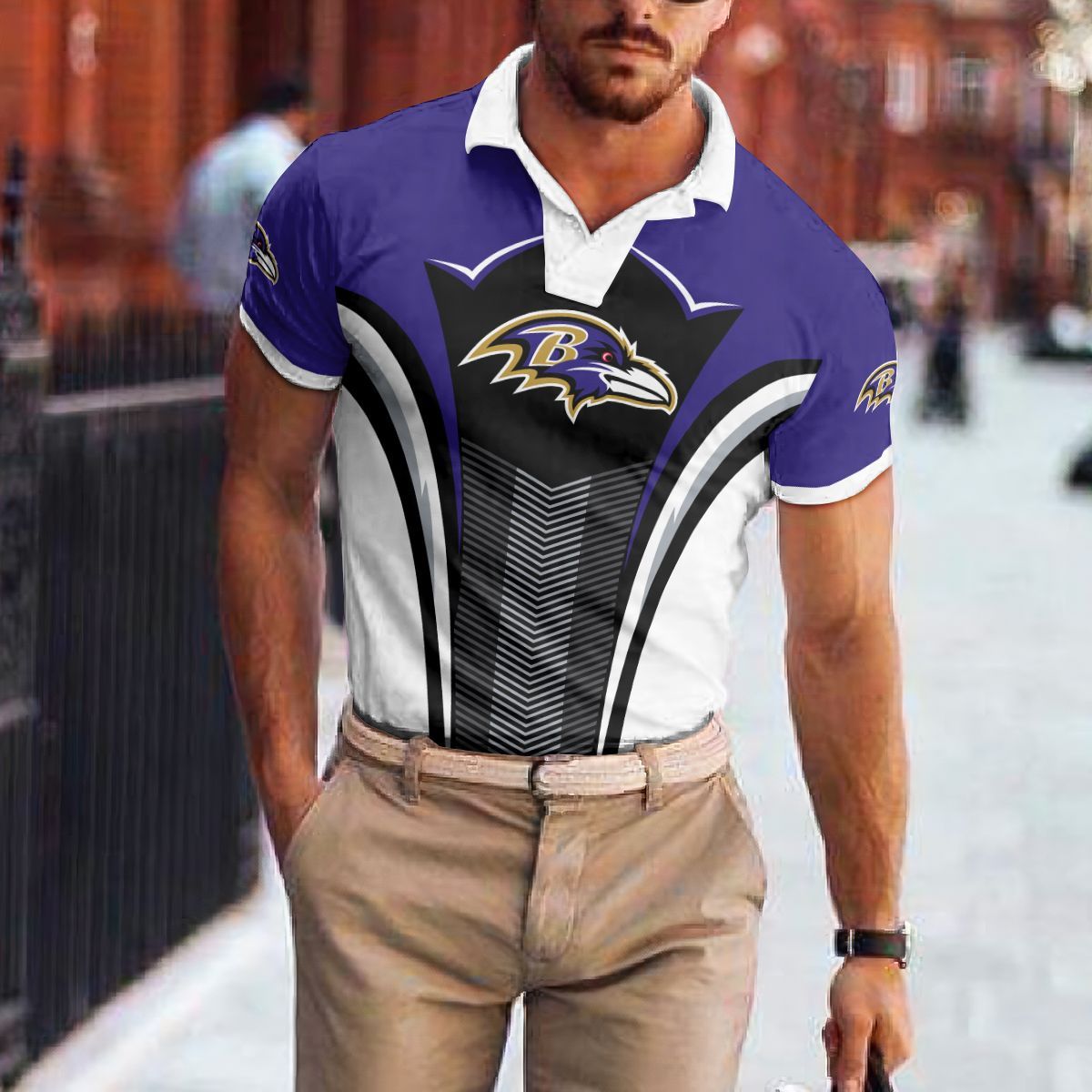 Baltimore Ravens Polo T-shirt 036