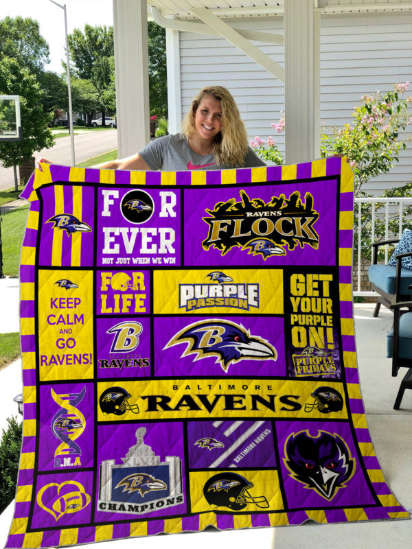 Baltimore Ravens Premium Quilt BG39