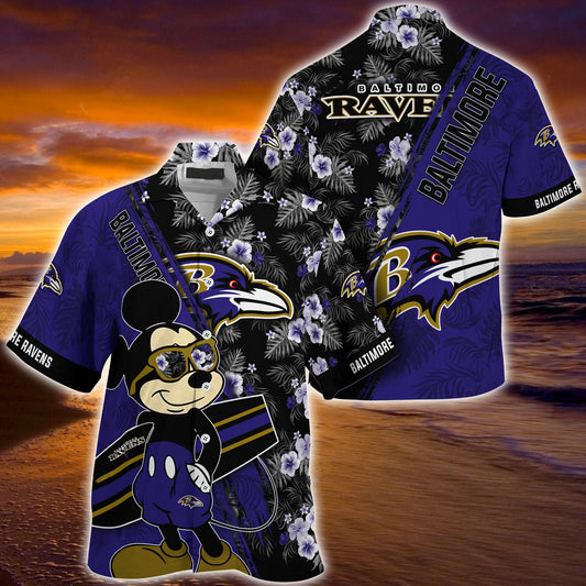Baltimore Ravens Summer Hawaiian Shirt 45