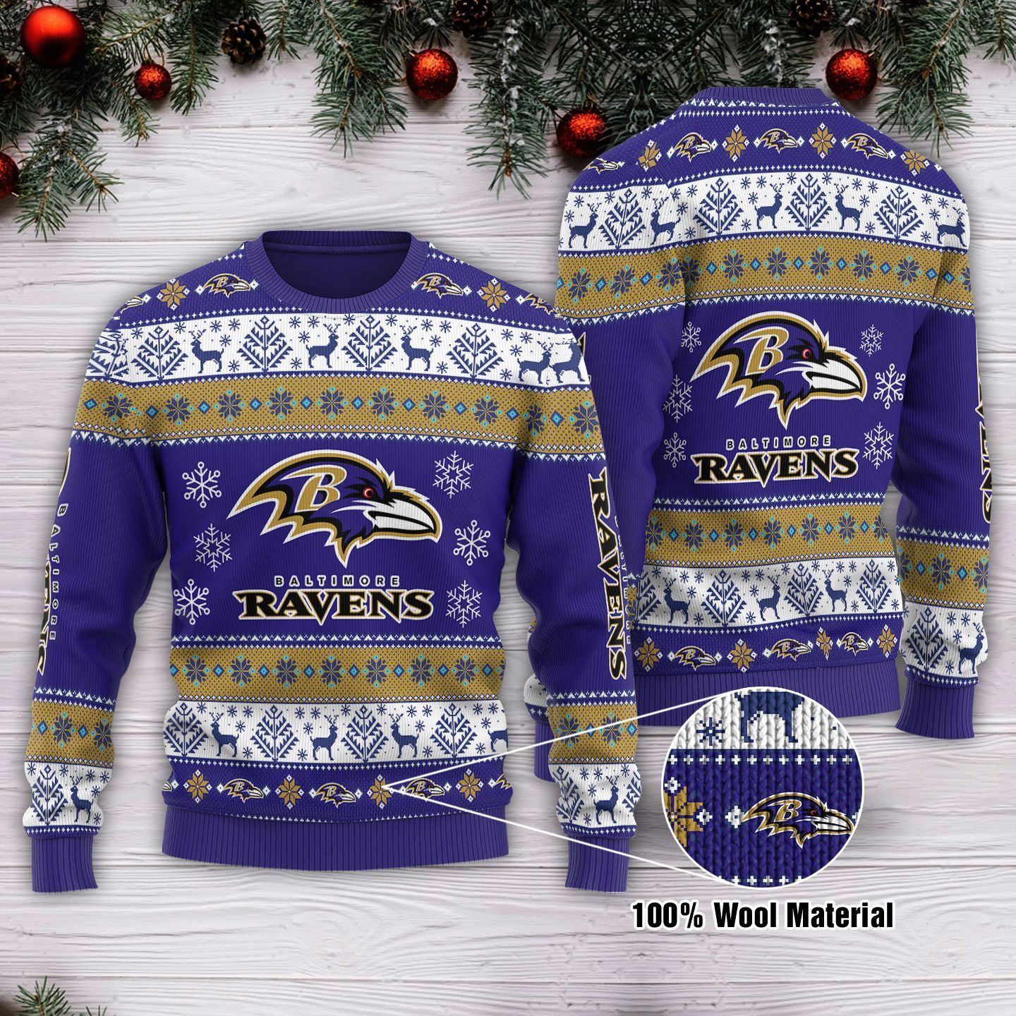 Baltimore Ravens Sweater 10