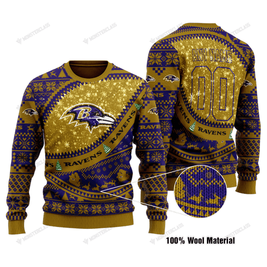 Baltimore Ravens Woolen Sweater 102