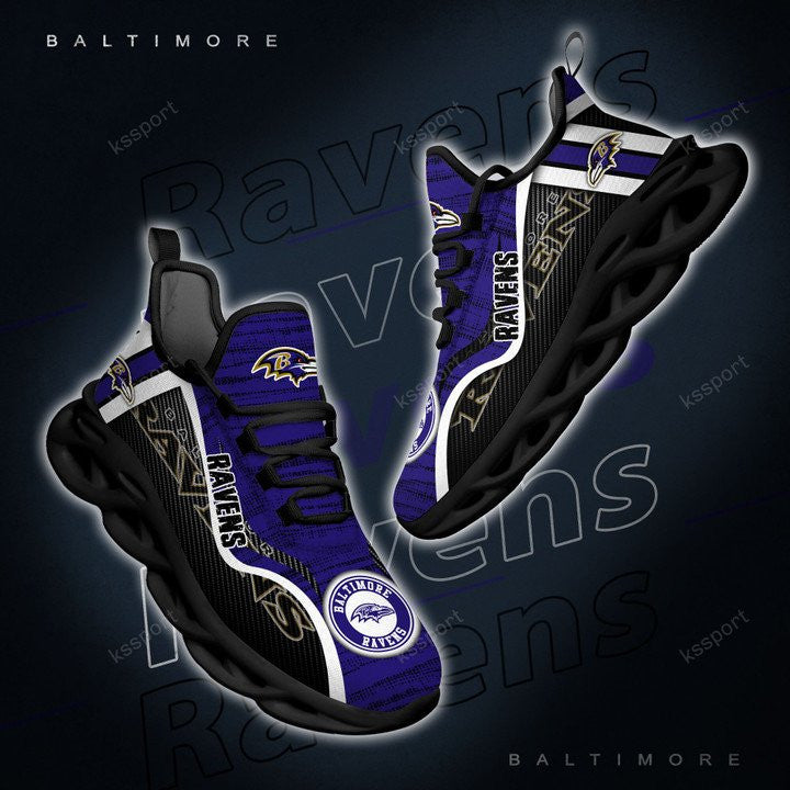 Baltimore Ravens Yezy Running Sneakers BG776