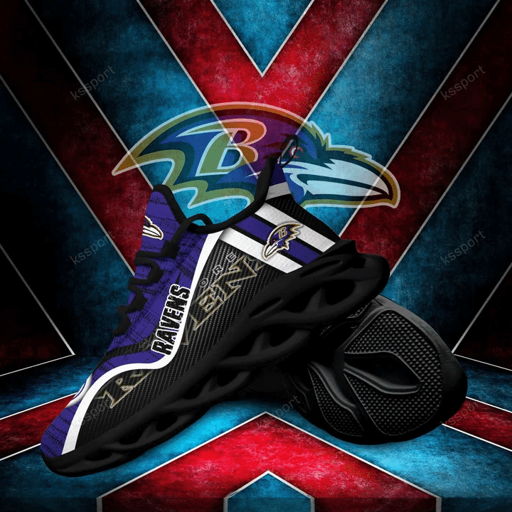 Baltimore Ravens Yezy Running Sneakers BG776