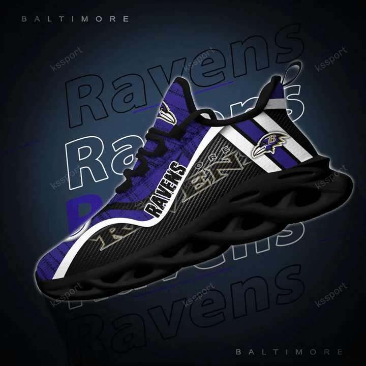 Baltimore Ravens Yezy Running Sneakers BG776
