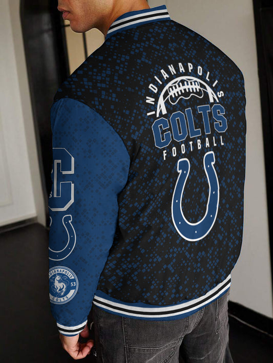 Indianapolis Colts National Football League Varsity Jacket AZBTVJK000469