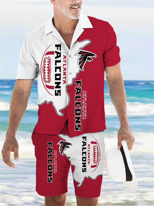 Atlanta Falcons Combo Hawaiian Shirt and Shorts AZBTHWSS000240