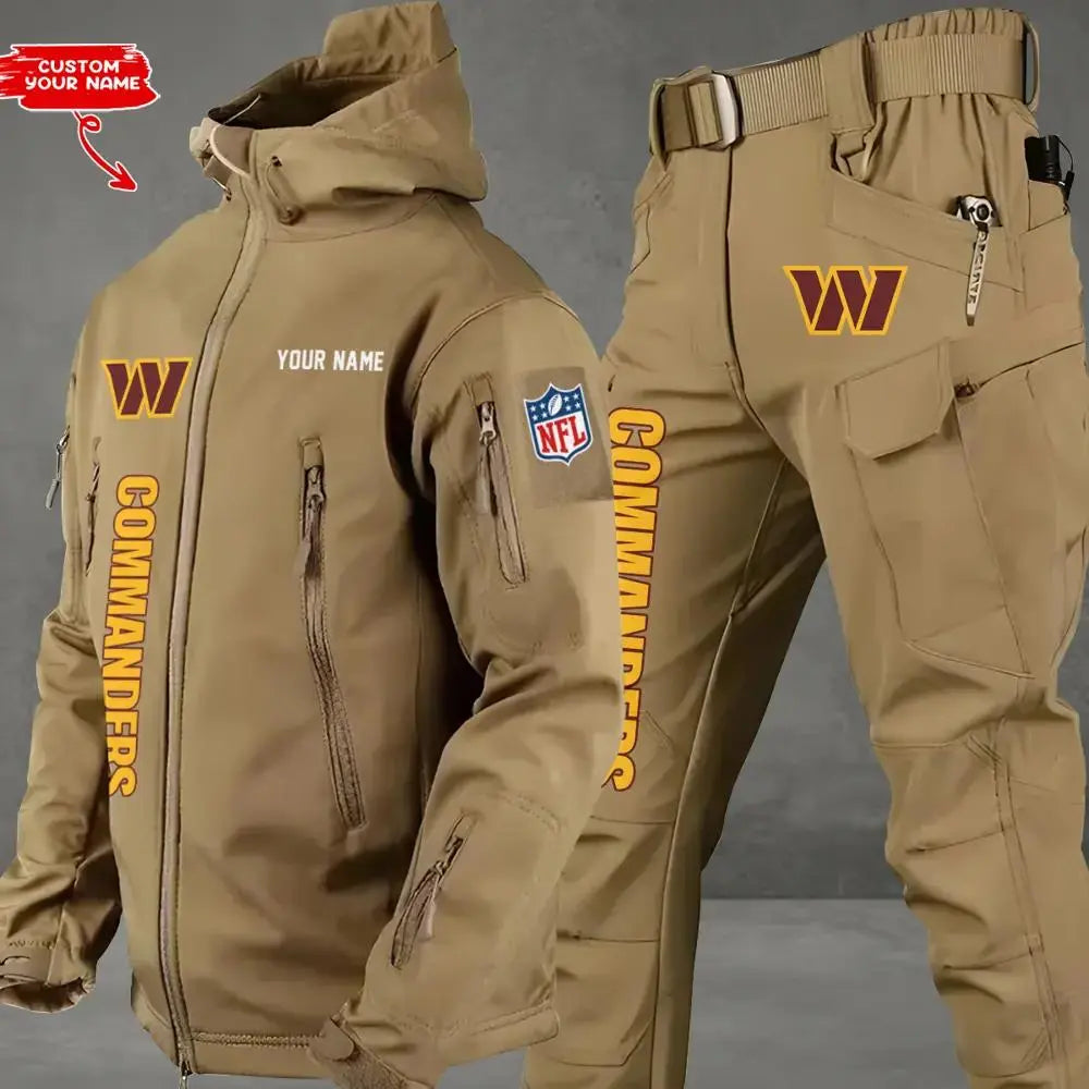 Washington Commanders Outdoor Jacket and Pants 000019