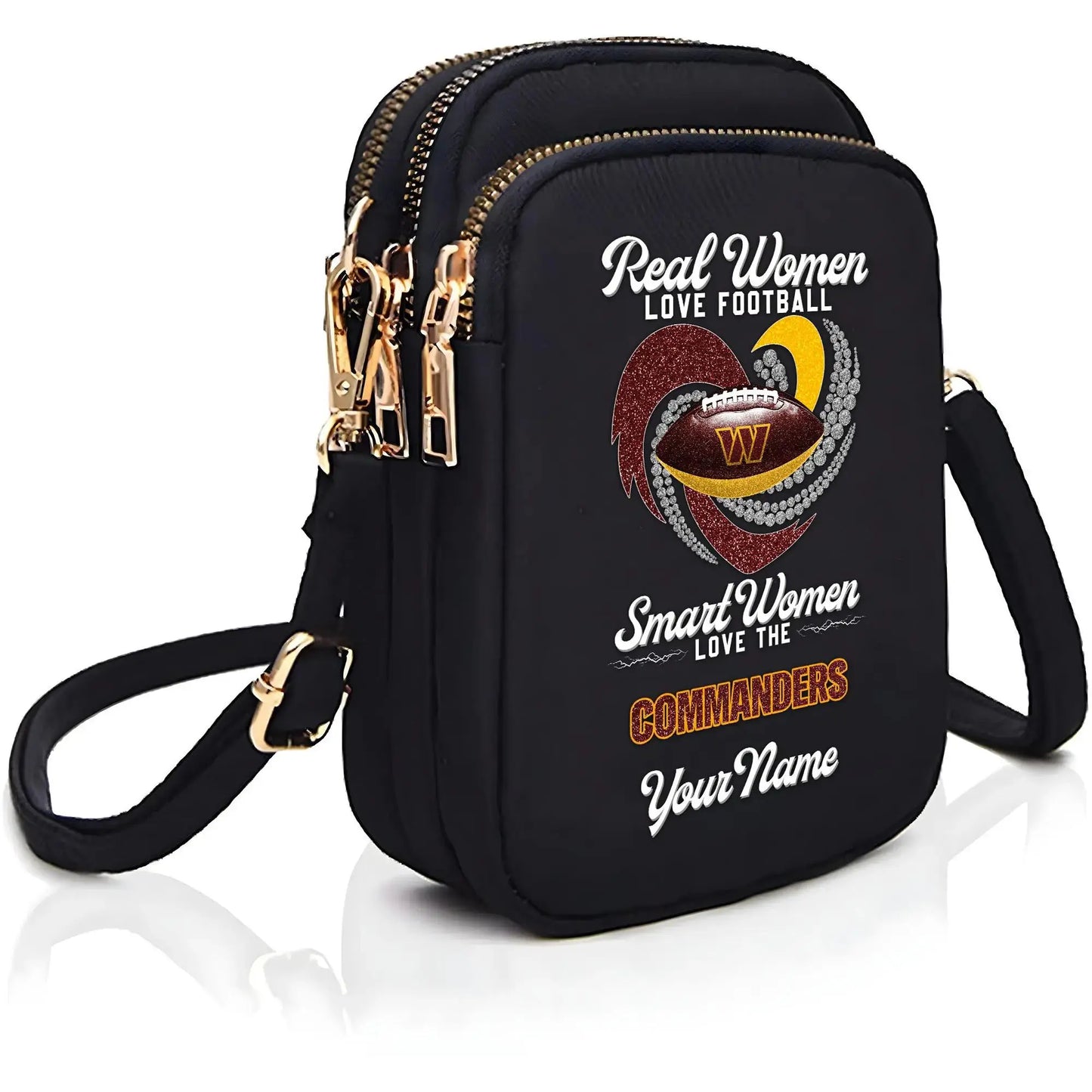 Washington Commanders Mini Crossbody Bag for Women New Trending 2025 AZBT2DMCB000108
