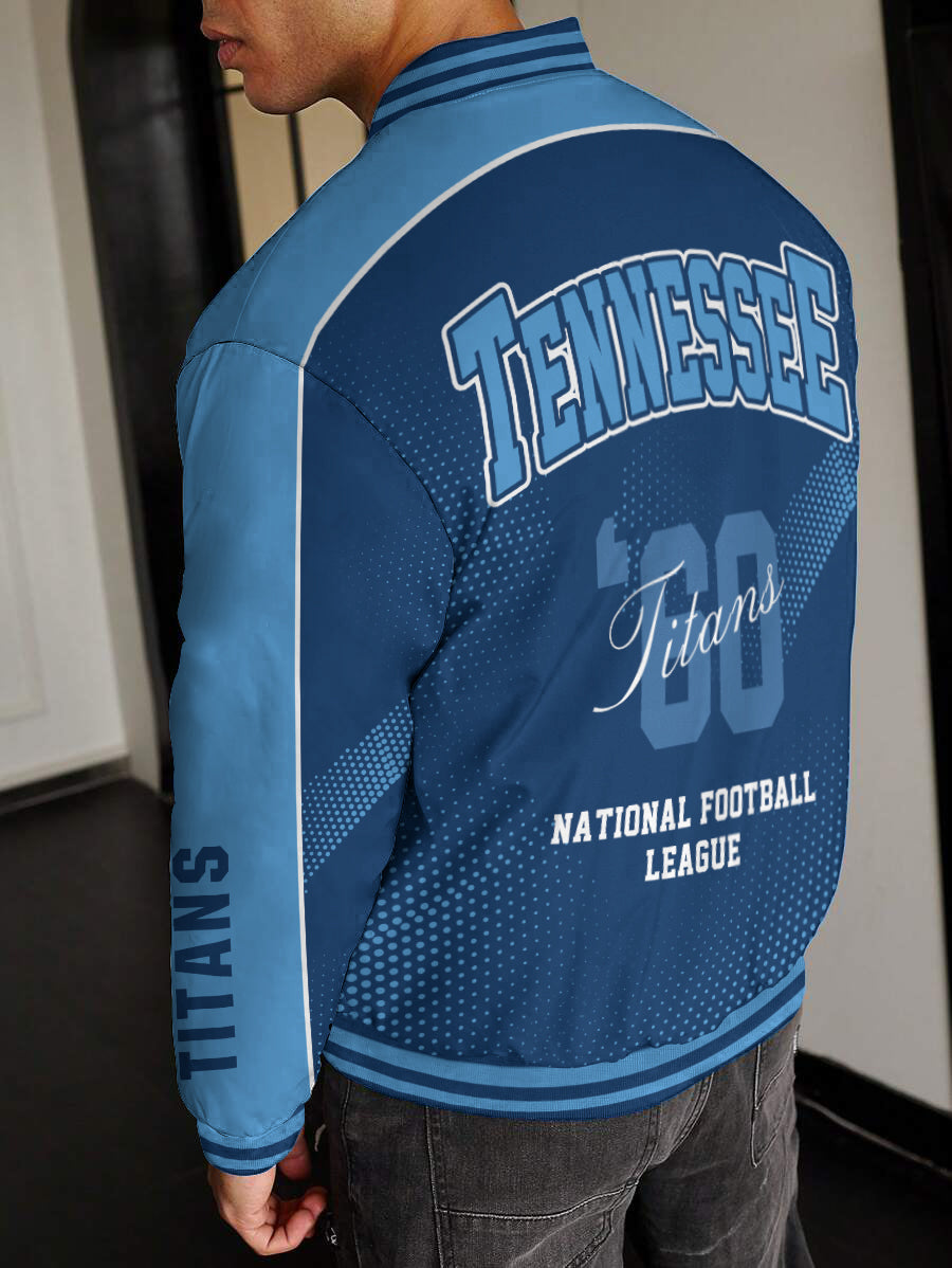Tennessee Titans National Football League Varsity Jacket AZBTVJK000461