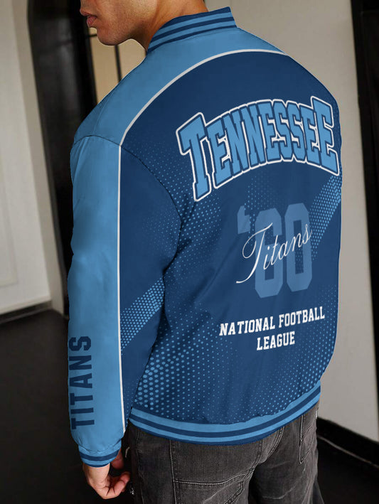 Tennessee Titans National Football League Varsity Jacket AZBTVJK000461