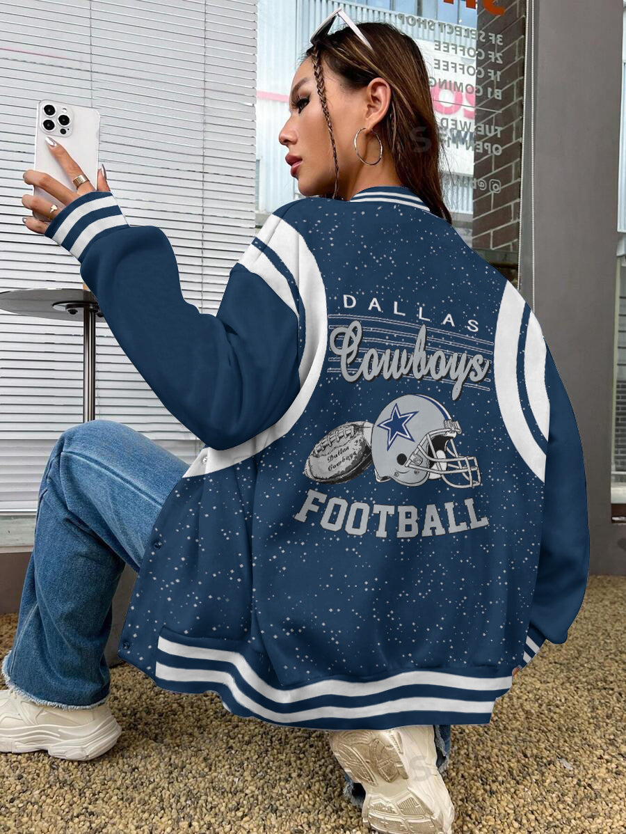 Dallas Cowboys National Football League Varsity Jacket AZBTVJK000547