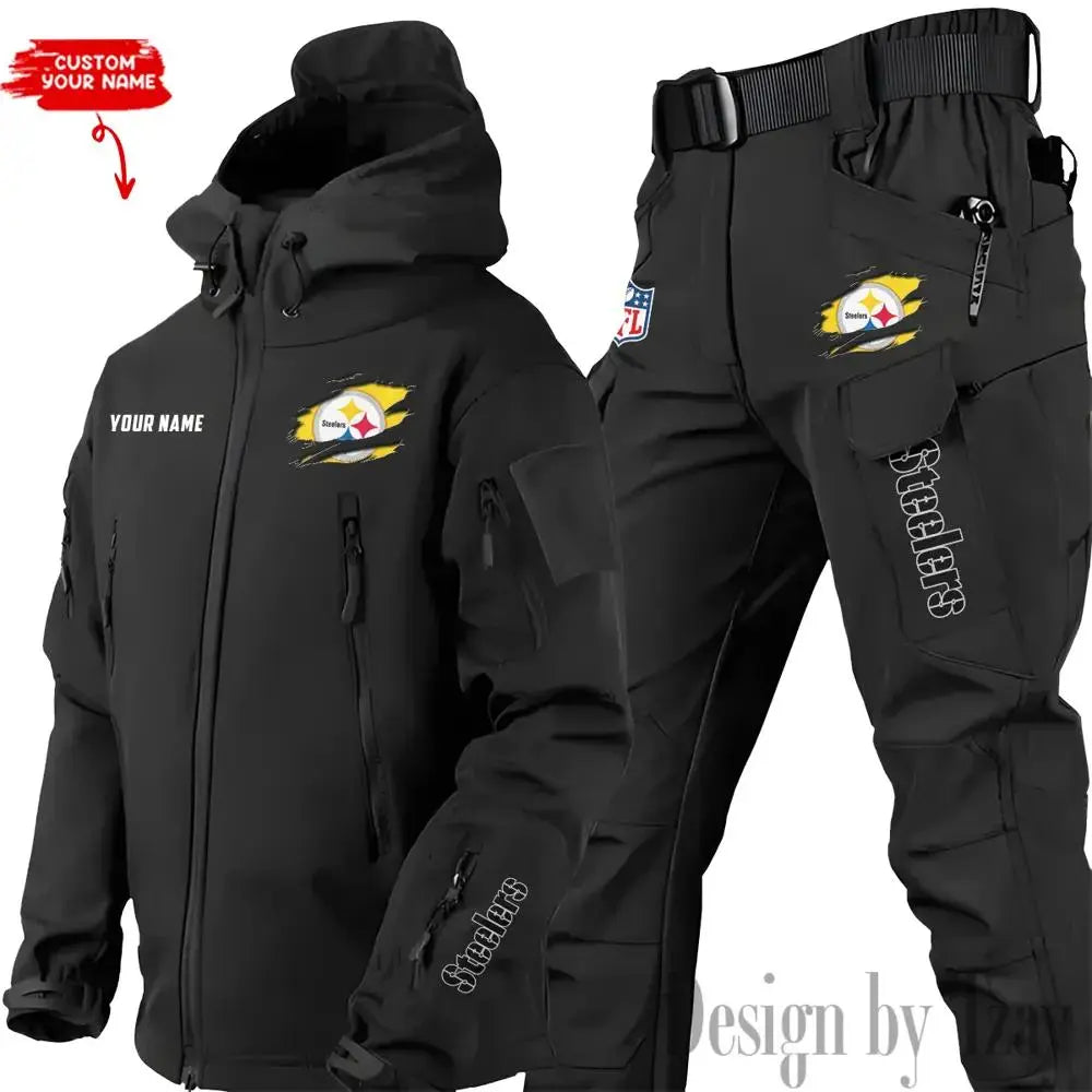 Pittsburgh Steelers Outdoor Jacket and Pants 000094