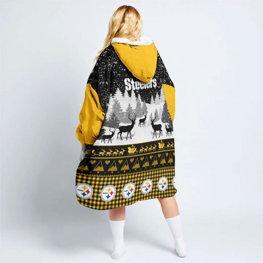Pittsburgh Steelers Snug Hoodie AZBTSNH000015