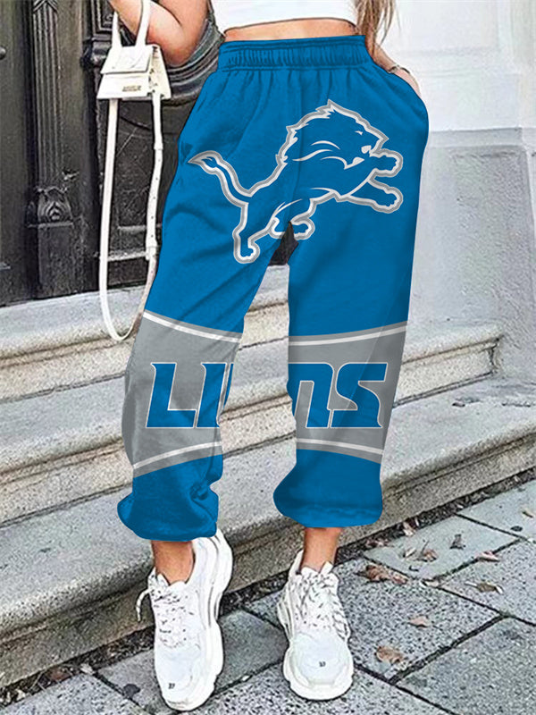Detroit Lions 3D Printed Pocket Sweatpants AZBTBSP000127