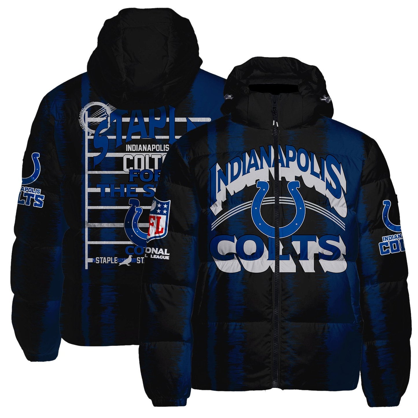 Indianapolis Colts CozyCloud Down Jacket AZBTDWJ000211