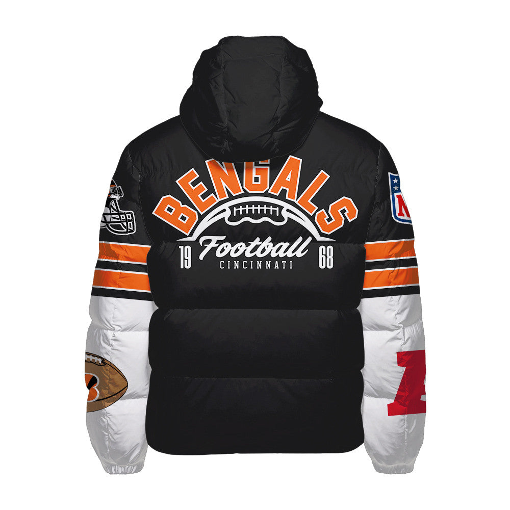 Cincinnati Bengals CozyCloud Down Jacket AZBTDWJ000444