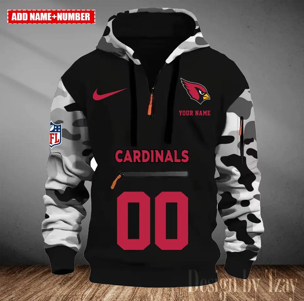 Arizona Cardinals Camouflage Hooded Sweatshirt HA01