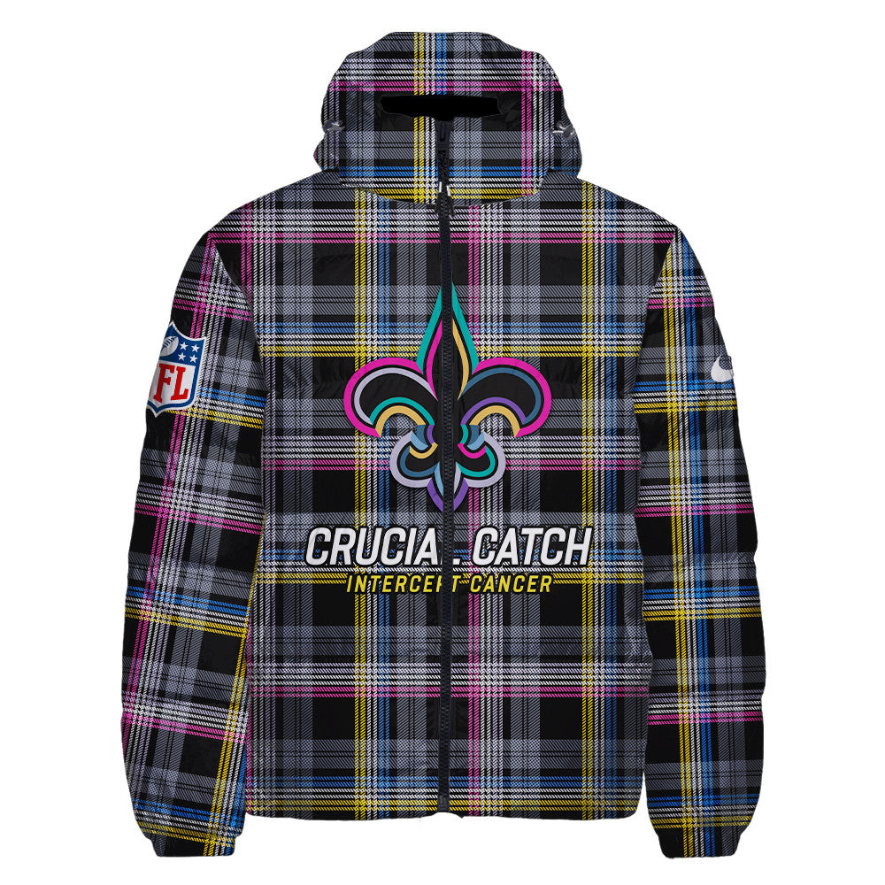 New Orleans Saints CozyCloud Down Jacket AZBTDWJ000293