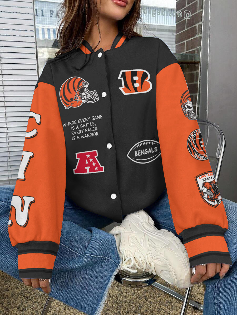 Cincinnati Bengals National Football League Varsity Jacket AZBTVJK000605