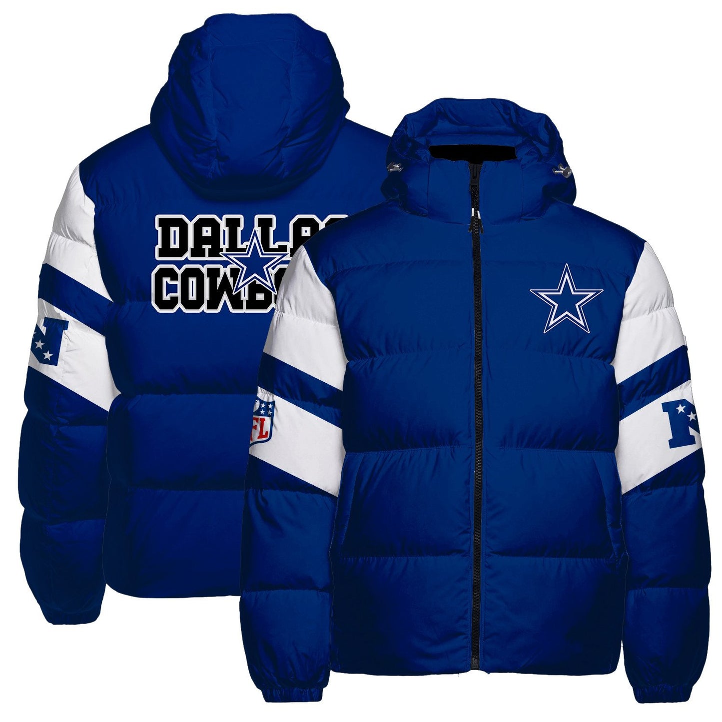 Dallas Cowboys CozyCloud Down Jacket AZBTDWJ000150